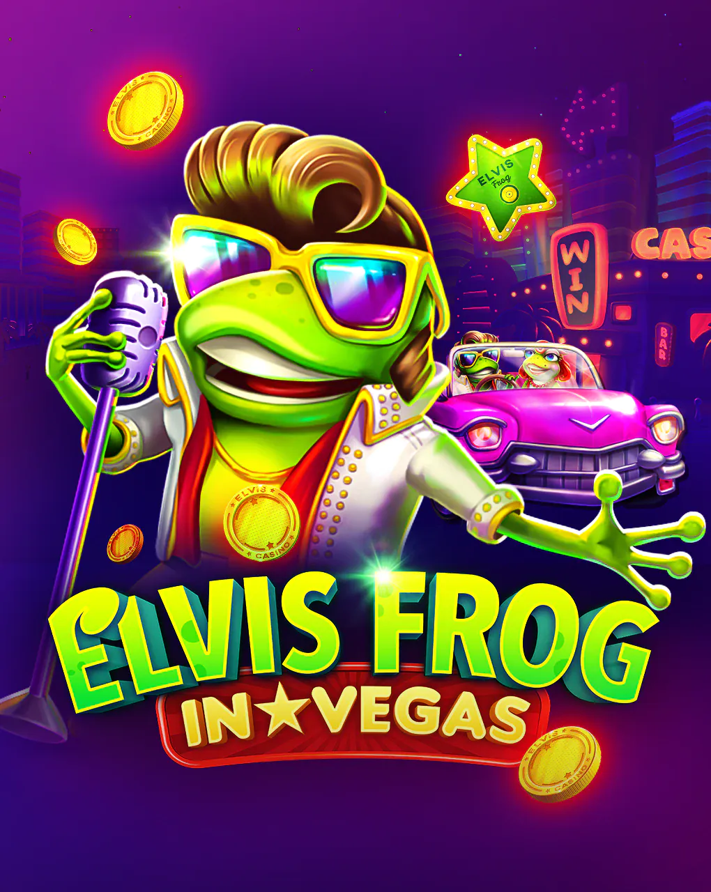 Elvis Frog In Vegas - PLACEBET138