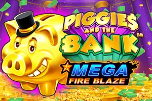 Playtech : Mega Fire Blaze: Piggies and the Bank™ - PLACEBET138