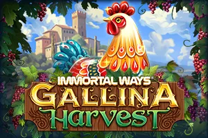 Playtech : Immortal Ways Gallina Harvest - PLACEBET138