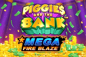 Playtech : Mega Fire Blaze: Piggies and the Bank™ PPJP - PLACEBET138